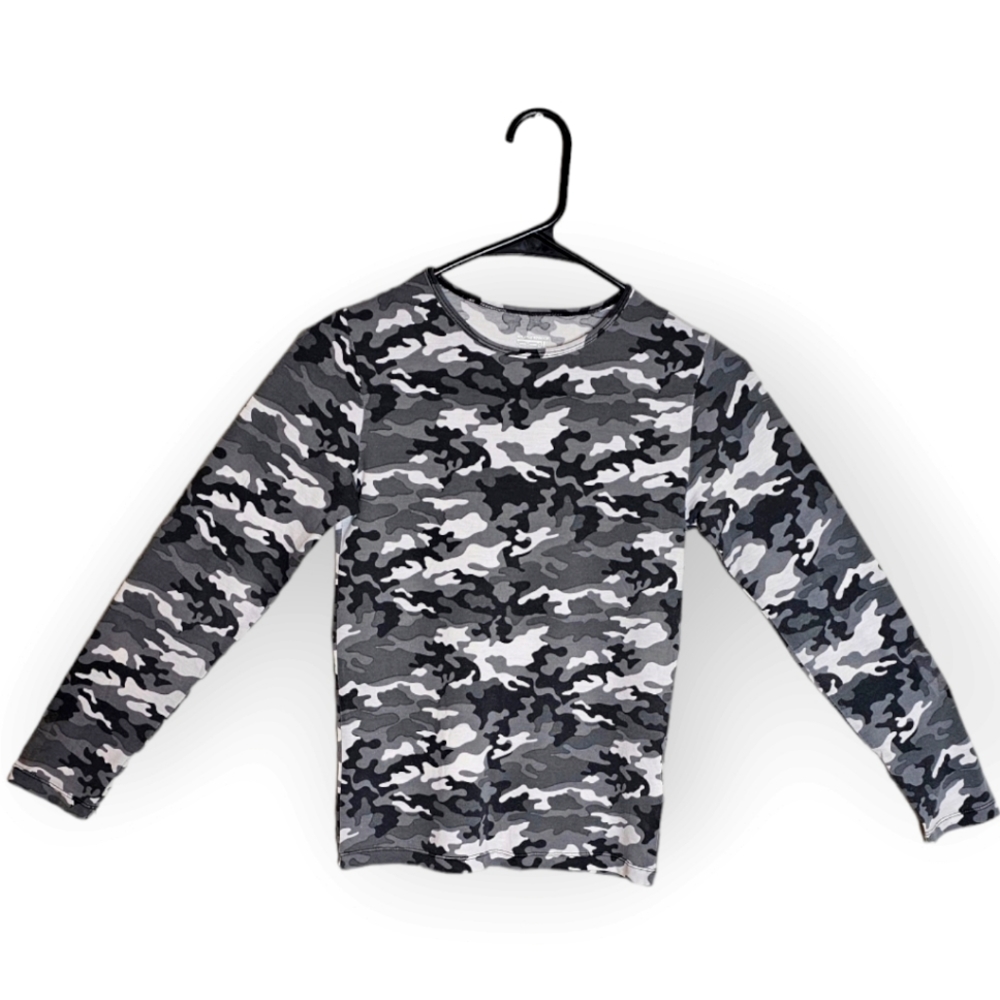 Whetherproof 32 Camo Long Sleeve Top Size Large 10-12 Boys 🔥 3/$15 - Picture 1 of 3